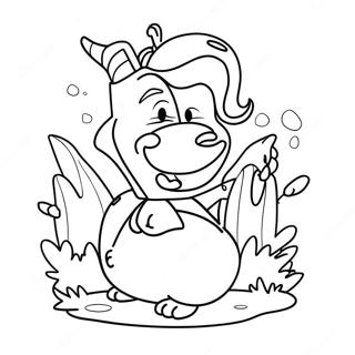 Disenchantment Coloring Page | Disenchantment coloring page