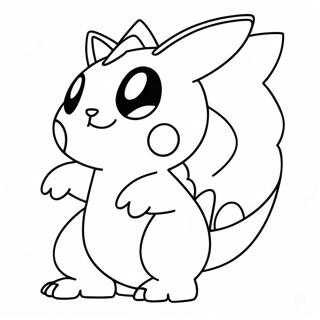 Fakemon Coloring Page | Fakemon coloring page