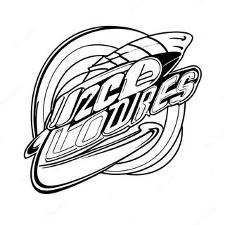 Carolina Hurricanes Logo Coloring Page | Carolina Hurricanes coloring page
