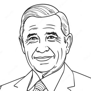 President Coloring Page | President coloring page