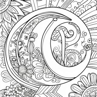 Letter O Coloring Page | Letter O coloring page