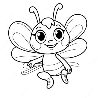 Maya the Bee Coloring Page | Maya the Bee coloring page