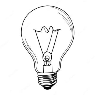Light Bulb Coloring Page | Light Bulb coloring page