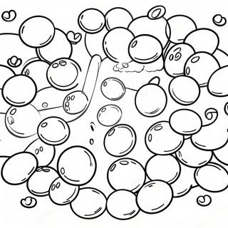 Skittles Rainbow Coloring Page | Skittles coloring page