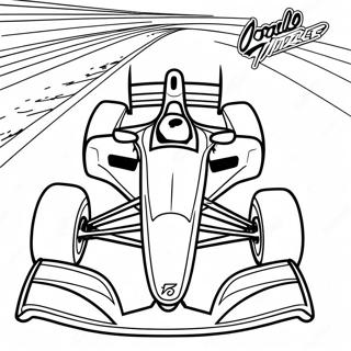 Indy Car Coloring Page | Indy Car coloring page