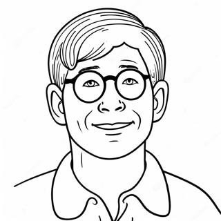 Kevin Henkes Coloring Page | Kevin Henkes coloring page