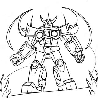 Unicron Transformers Coloring Page | Unicron Transformers coloring page