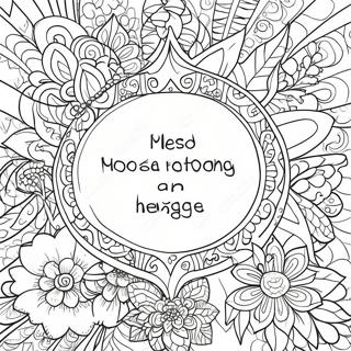 Positive Affirmation Recovery Coloring Page | Recovery coloring page