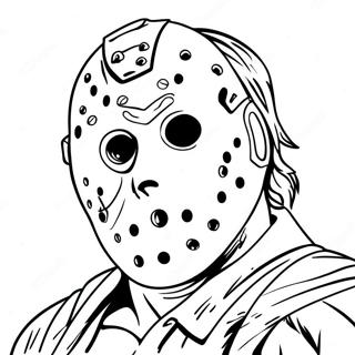 Jason Coloring Page | Jason coloring page