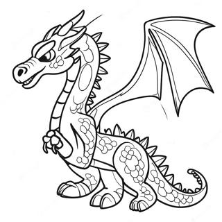 Ninjago Dragon Coloring Pages