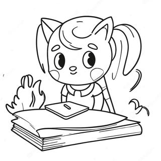 State Testing Coloring Page | State Testing coloring page