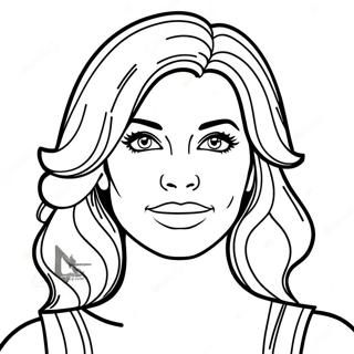 Rebecca Zamolo Färgläggningssida | Rebecca Zamolo målarbild