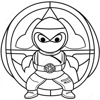 Spy Ninjas Logo Coloring Page | Spy Ninjas coloring page