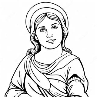 Turning Red Miriam Coloring Page | Turning Red Miriam coloring page