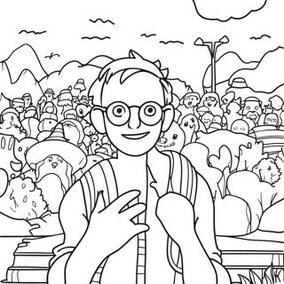 Where's Waldo Coloring Page | Where's Waldo coloring page