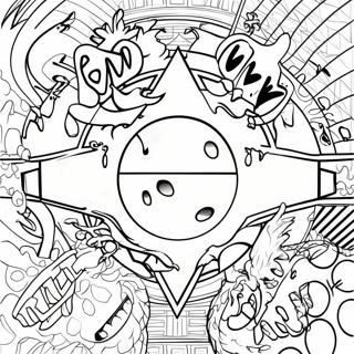 Motley Crue Logo Coloring Page | Motley Crue coloring page