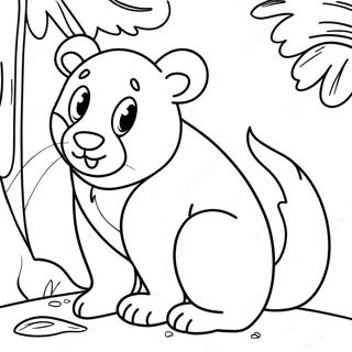 Mammal Coloring Page | Mammal coloring page