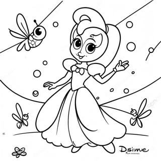 Whimsical Disney Character Quote Coloring Page | Cute Disney Quote coloring page