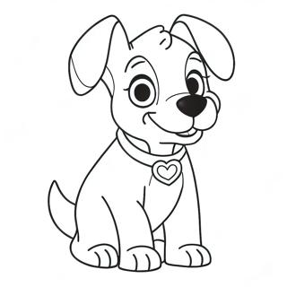 Disney Dog Coloring Page | Disney Dog coloring page