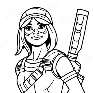 Renegade Raider in Action Coloring Page | Renegade Raider coloring page