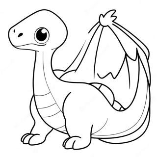 Lugia Coloring Page | Lugia coloring page