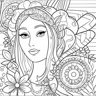 Explicit Coloring Page for Adults | Explicit coloring page