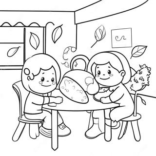 Kindergarten Coloring Page | Kindergarten coloring page