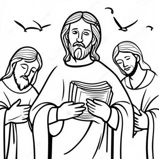 Apostles Creed Coloring Page | Apostles Creed coloring page