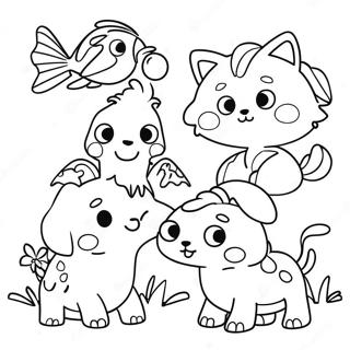 Fun Animal Kindergarten Coloring Page | Kindergarten coloring page