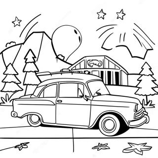 National Night Out Coloring Page | National Night Out coloring page