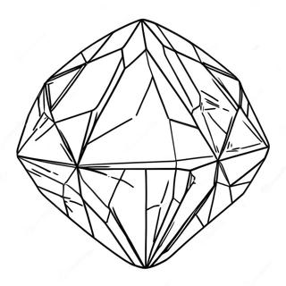 Crystal Coloring Pages