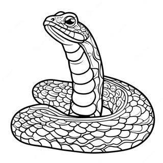 Boa Constrictor Coloring Page | Boa Constrictor coloring page