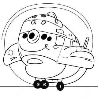 Fat Albert Coloring Page | Fat Albert coloring page