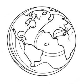 World Exploration Coloring Page | World Exploration coloring page