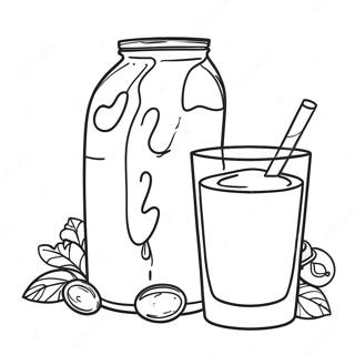 Milk and Mocha Fun Coloring Page | Milk and Mocha coloring page