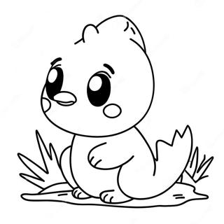 Peep Coloring Page | Peep coloring page