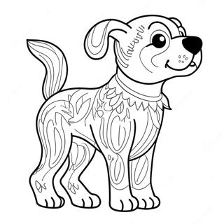 Dog Breed Coloring Page | Dog Breed coloring page
