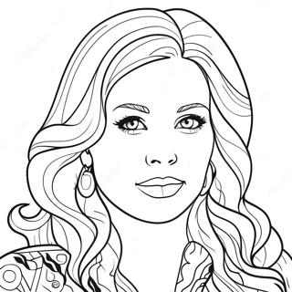 Sarah Renae Clark Coloring Page | Sarah Renae Clark coloring page