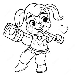 Simpel Harley Quinn Malebøger