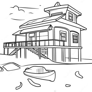 Pogue Life Outer Banks Coloring Page | Pogue Life Outer Banks coloring page