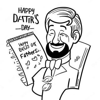 Happy Fathers Day Coloring Page | Happy Fathers Day coloring page