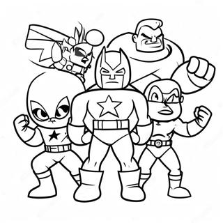 Super Hero Squad Coloring Page | Super Hero Squad coloring page