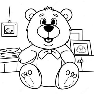 Bear in the Big Blue House Coloring Pages