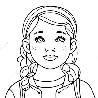 Tween Coloring Page for Creative Kids | Tween coloring page