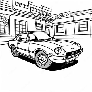 Mazda Coloring Page | Mazda coloring page