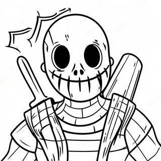 Dead by Daylight Logo Coloring Page | Dead by Daylight coloring page