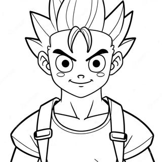 Gon Freecss Adventure Coloring Page | HxH coloring page