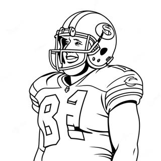 Jerry Rice Coloring Page | Jerry Rice coloring page
