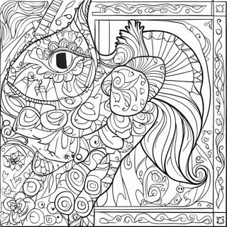 Mosaico De Animales Páginas para Colorear