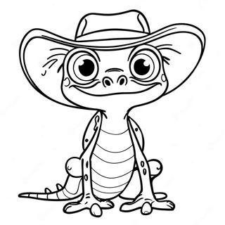 Rango Coloring Page | Rango coloring page